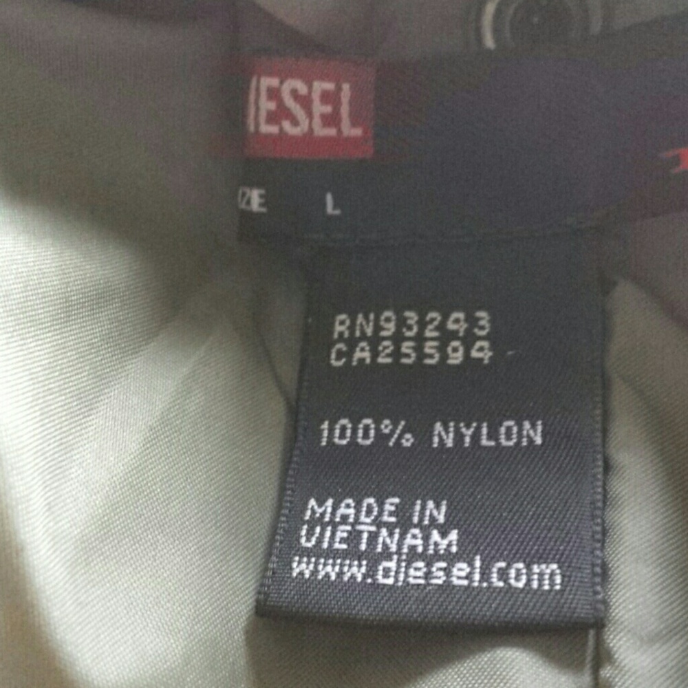 Diesel gold button vest